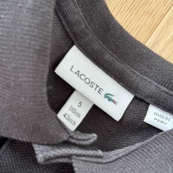 Lacoste - Black Polo Shirt Classic Piqué Knit - Picture 2 of 3